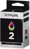 ~Brand New Original LEXMARK 18C0190 #2 INK / INKJET Tri Color
